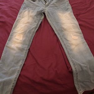 Guess Power Skinny Low rise jeans